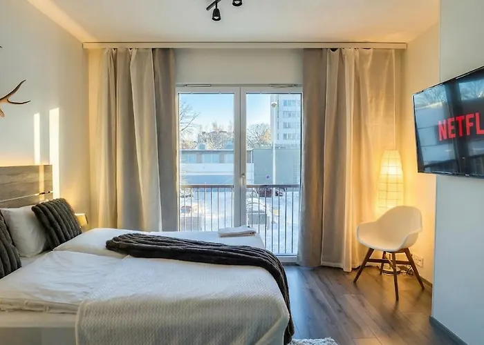 Apartamento Luxurious Apartment, Free Wi-fi, Hearth Of *