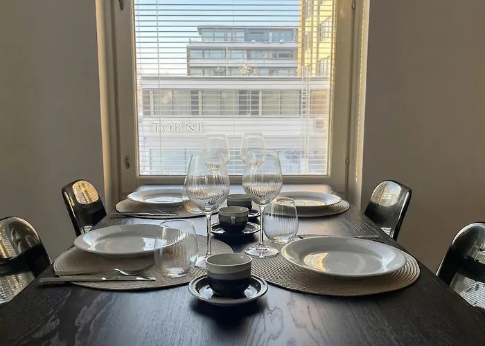 Luxurious Apartment, Free Wi-fi, Hearth Of Lägenhet Uleåborg